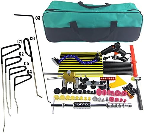 WCARO Dent Remoção Ferramentas de Kit Kit Kit PDR PDR Ferramentas de Reparo de Dent Reparo para Reparo Dent Remover Kit Hail Danos