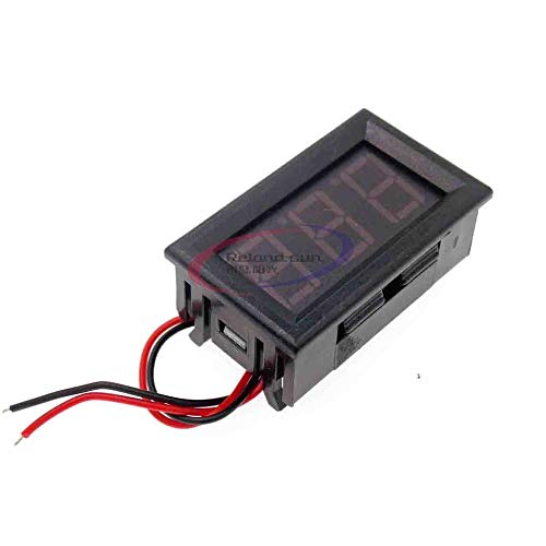 Display de LED duplo Mini amperímetro de voltímetro digital DC 100V 10A Painel AMP Volt Volt Corrente do medidor Tester 0.56