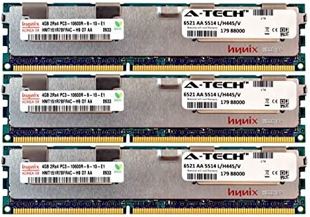 A-Tech Hynix 64GB Kit 4x 16GB PC3-12800 1,35V para HP Proliant DL170H G6 DL180 G6 DL320 G6 500662-B21 ML350 G6 DL360E