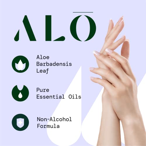 Alō- amaciando a mão lenços de manutenção- pimenta eucalipto + aloe,
