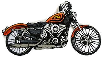 Hot Rods em uma tela de belas coleção de patches de motociclistas [vermelho quente] [história do automóvel americano em bordado] Ferro bordado On/Sew Patch [6.53 x4.65] feito nos EUA]