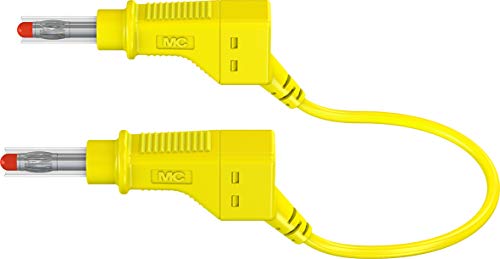 Multi-Contacto 66.9408-10024 Conectores elétricos StaUbli Conectando Cíder de 100 cm, 4 mm, amarelo