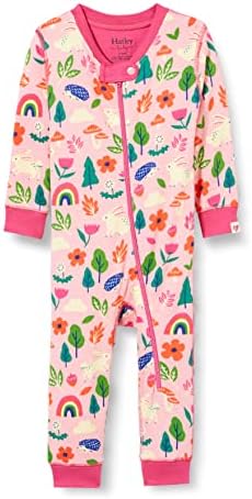Pijama de algodão orgânico de algodão orgânico de Hatley meninas