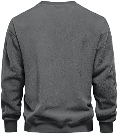 Camiseta camisetas para homens abotoar moletons moda moda casual pulôver solto suéter de lã Tops Bottoming camiseta