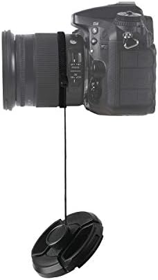 ZZJMCH 2 pacote de 37 mm Centro de lente dianteiro de pitada compatível com o Olympus Canon Nikon e outra marca de lentes