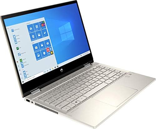 2020 HP Pavilhão X360 14 Crega de toque FHD 2-em-1 Laptop conversível, Intel Core i5-1035g1 até 3,6 GHz, 8 GB DDR4, 256
