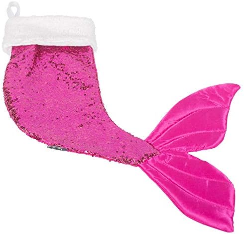 Midwest-CBK 21 polegadas Sparkly Mermaid Tail Christmas Stocking