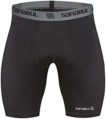 Sanabul Men's Compach Base Layer Shorts para Jiu Jitsu, Wrestling MMA e Treinamento