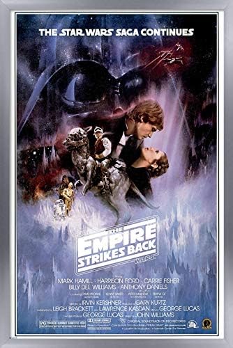 Trends International 24x36 Star Wars: The Empire Strikes Back - One Sheet 2 Wall Poster, 24 x 36, versão sem moldura