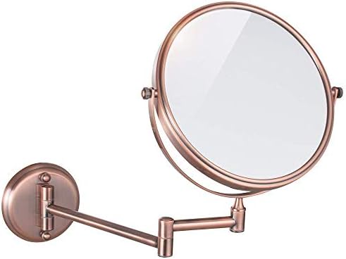 Espelhos de parede larro ampliando ampliando estende -se o espelho de barbear cosméticos de espelho cosmético de espelho duplo duplo,