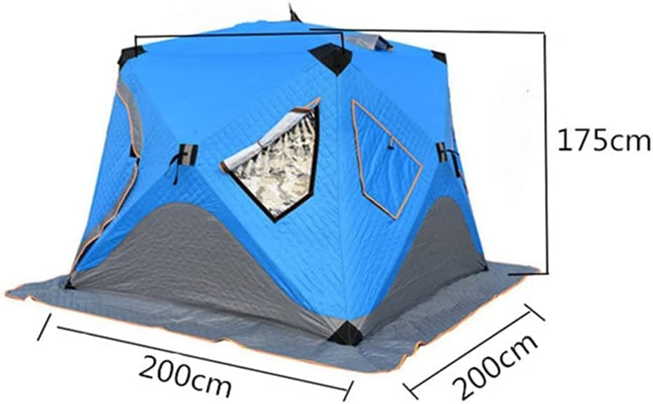 Tenda haibing tenda de inverno tenda de pesca espessada espessada algodão quente tenda ao ar livre tenda turística de turista