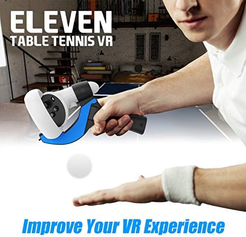 AMVR Atualizado VR Stand+AMVR Table Tennis Paddle Grip Handle for Oculus Quest 2