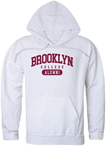 W Brooklyn Brooklyn College Bulldogs Alumni Fleece Hoodie Sweetshirts