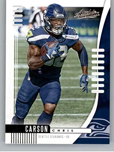 2019 Absoluto 92 Chris Carson Seattle Seahawks NFL Football Trading Card
