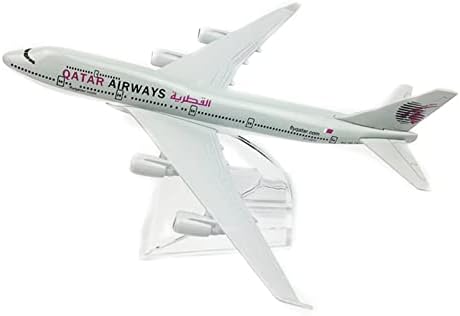 Liga natefemin A380 Qatar Airways Modelo de aeronave Modelo Modelo 1: 400 Modelo de Exposição de Exposições de Ciência