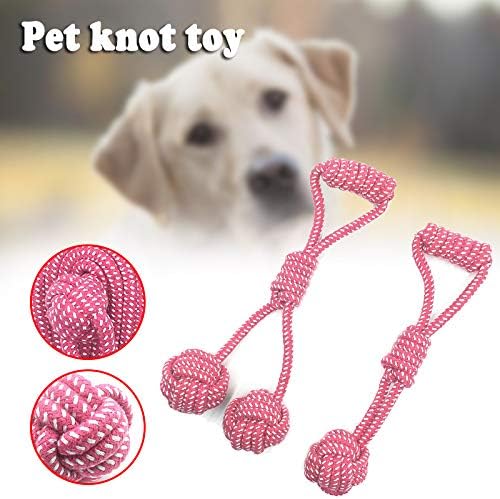 Jzenzero 1pcs/7pcs mastigar brinquedos de corda de algodão para cães de dentes ao ar livre brinquedos de corda de cachorro para animais