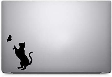 Decalques máximos de pechinchas Cat Butterfly Decalk Notebook Laptop de carro 5.5