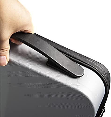 Mochila laptop unissex Carry On EVA Antitheft USB Wateroperspert Bag- Silver