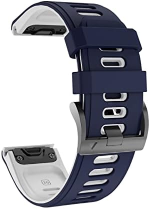 MGTCAR Silicone Redunda rápida Bandeira da faixa de relógio para Garmin Fenix ​​7 7x 5x 5x mais 3 3hr Watch EasyFit Wrist