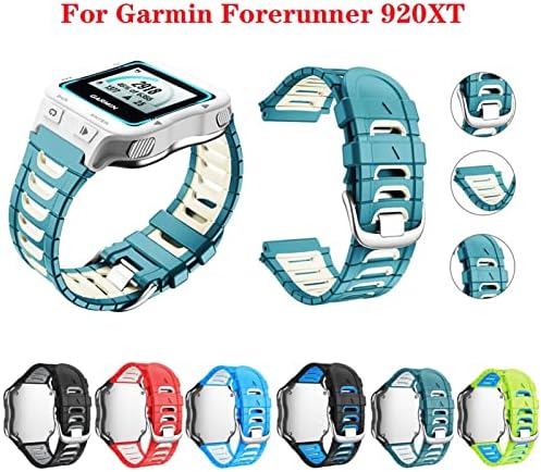 Tioyw colorido de pulso de silicone banda de pulseira para Garmin Forerunner 920xt Strap com pulseira de ferramenta Strap