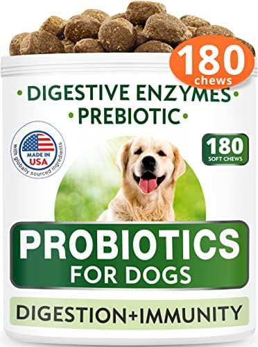 Nenhum cocô de guloseimas + pacote de mastigações de probióticos para cães - impedir a ingestão de cocô + alívio