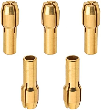 Bettomshin Brass Drill Chuck Collet Bits 1,2 mm para Dremel Rotary Tools 5pcs
