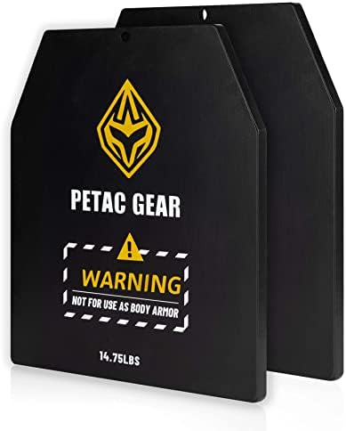Petac Gear Ponded Colet & Weights Colete Placas para homens e mulheres Treino
