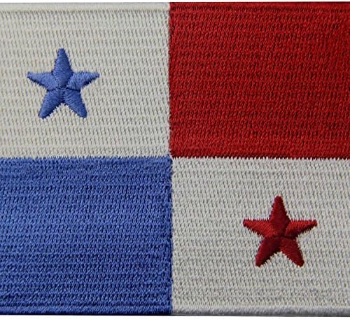 Panamá Bandeira do Panamá bordado emblema Ferro panamânio em Sew in National Patch