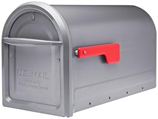 Caixas de correio arquitetônicas 7900-2GR-R-10 Mapleton PostMount Caixa de correio, Grafite, Graphite