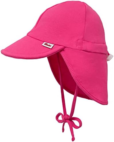 Baby Sun Hat UPF 50+ UV Ray Sun Protection Infant Summer Swim Hat com chapéus de trapa do pescoço para meninas meninas