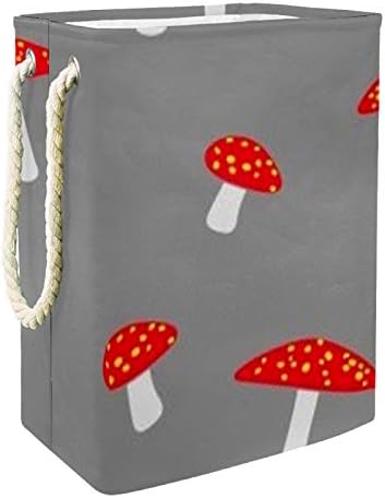 Guarda -chuva vermelha pequeno cogumelo impermeável a água dobrável cesto balde para garoto quarto berçário bebê berçário