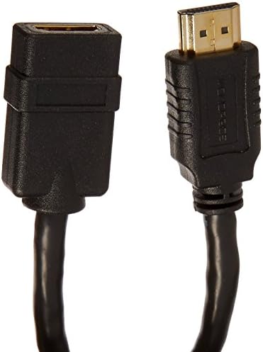IMBAPRICE HDMI Pigtail Extender Cable - 8 polegadas 28awg de alta velocidade macho para fêmea hdmi extenion porta economia