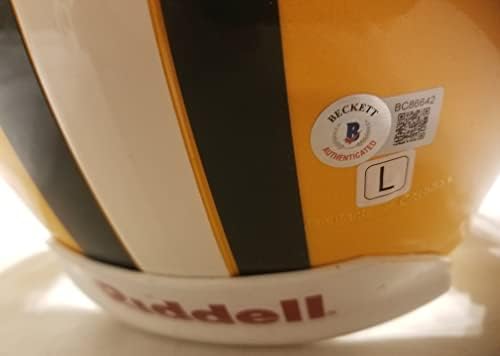 Ahman Green autografado Green Bay Packers Riddell Réplica em tamanho grande capacete