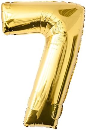 Nuolux 40 polegadas Balão de folha de ouro, Jumbo número 70º balão para festas de aniversário de aniversário decorações