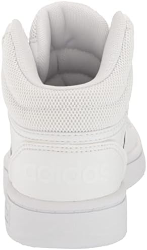 Adidas Hoops 3.0 Sapato de basquete intermediário, branco/branco/branco, 6,5 UNISSISEX GIR
