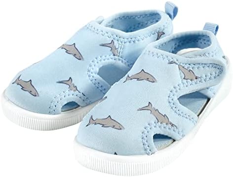 Hudson Baby Kids Sandália e sapato de água, tubarão azul, 8 EUA UNISSEX CRIANÇA