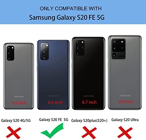 Linbol Samsung Galaxy S20FE 5G Caixa da carteira PU CAPARIA POLO FOLIO