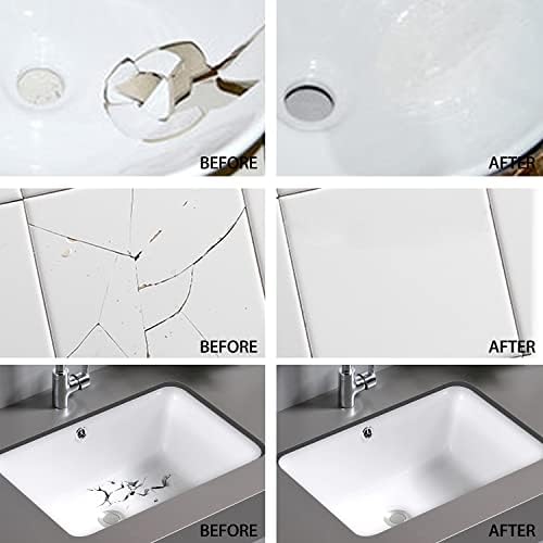 Kit de reparo de porcelana - Novo kit de reparo de banheira de atualização - kit de reparo de banheira de fibra de vidro para