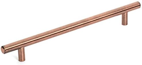 Diverssa barra de gabinete de aço sólido de aço sólido de cobre 7-1/2