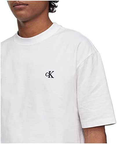 Calvin Klein Men's Relaxed Fit Monogram Logo Crewneck