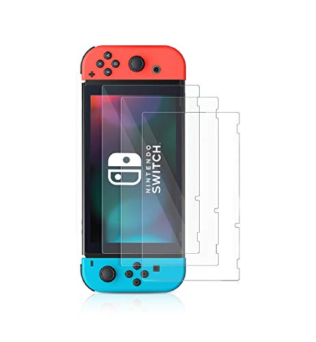 3 Pacote de protetor de tela anti-Glare Matte para Nintendo Switch 2019 2020 Protetor de tela, Anti-brilho e escudo anti-impressão
