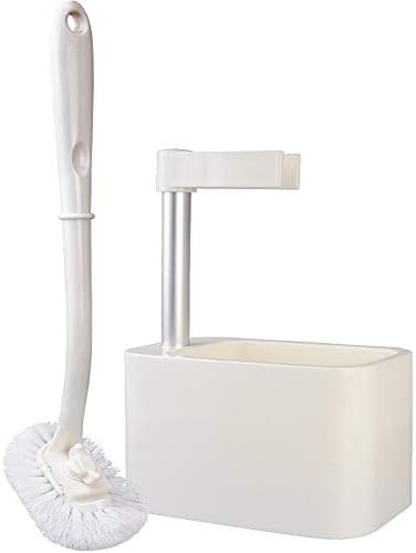 Pincel de vaso sanitário simples witpak conjunto de banheiros pincel de lavagem do banheiro longa maçaneta de ângulo
