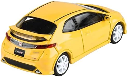 2007 Civic Type R FN2 Luz solar Amarelo 1/64 Modelo Diecast Model By Paragon Models PA-55395