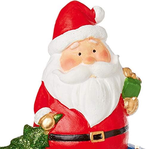 Premier Christmas Fun Divertida Papai Noel Cabinete lareira Mantle ganchos decoração