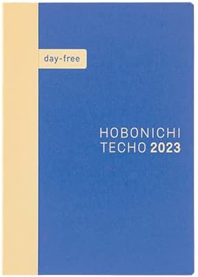 Livro gratuito de Hobonichi Techo Day [Japanese/A6/janeiro de 2023 notebook Iniciar/Start/Graph Paper notebook]