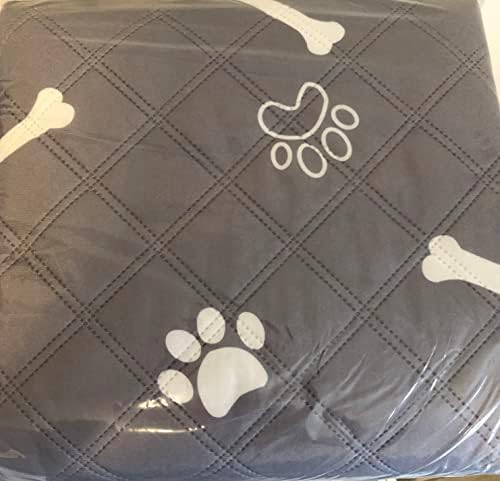 Almofadas de xixi reutilizáveis ​​para cães - almofada de treinamento com potty de 2 pacote - almofadas de xixi de cães laváveis