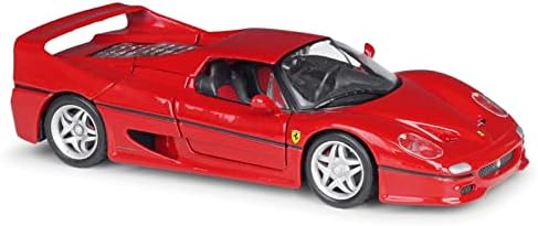 Escala Modelo de carro 1:24 Para Ferrari F50 Sports Sports Symulation Ligote Ratio-Castio Coleção de modelos de carros