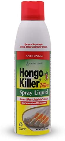 Hongo Killer Antifungal Ultra Spray Liquid 5.3oz - Tratamento dos pés do atleta