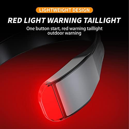Pinsai LED faróis recarregável 230 ° Lâmpada de cabeça de feixe largo para pescoço na testa com 4 modos de luz, lanterna