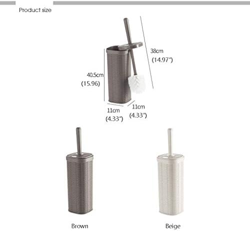 Escova de vaso sanitário guojm com escova de vaso sanitário de plástico de suporte e escova de vaso sanitário de banheiro com suporte